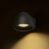 BOURDON fali lámpa antracit  230V LED GU10 8W IP54
