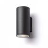 LIZZI II fali lámpa antracit  230V LED GU10 2x8W IP54