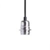 SPIDER I függesztő készlet fekete króm 230V LED E27 15W
