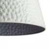 BUCKY 40 függő lámpa fehér/szürke fém 230V LED E27 15W
