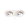 SHARM R II süllyesztett lámpa fehér réz 230V LED 2x10W 24° 3000K