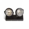 KELLY LED II DIMM fali lámpa fekete 230V LED 2x12W 24° 3000K
