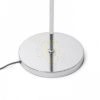 PRAGMA állólámpa fekete króm 230V LED E27 11W