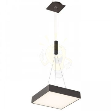 LARISA SQ 30 függő lámpa fekete 230V LED 30W 3000K