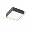 LARISA SQ 17 mennyezeti lámpa fekete  230V LED 15W  3000K