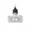 MURO SQ süllyesztett lámpa  matt nikkel 230V LED GU10 8W