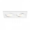 PASADENA GU10 SQ II süllyesztett lámpa fehér  230V LED GU10 2x7W