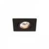 PASADENA GU10 SQ I süllyesztett lámpa fekete  230V LED GU10 7W