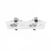 PASADENA G53 SQ II  fehér  230V LED G53 2x15W