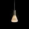 PULIRE CON függő lámpa  opál üveg/fa/króm 230V LED E14 6W
