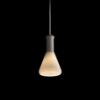 PULIRE CON függő lámpa  opál üveg/fa/króm 230V LED E14 6W