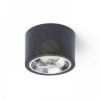 KELLY LED DIMM mennyezeti lámpa fekete 230V LED 15W 45° 3000K