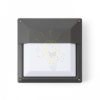 DELTA 215 fali lámpa antracit  230V LED E27 15W IP54
