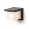 HIDE SQ fali lámpa antracit  230V LED E27 15W IP44