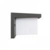 HIDE SQ fali lámpa antracit  230V LED E27 15W IP44