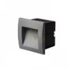 GORDIQ S süllyesztett lámpa antracitszürke 230V LED 1.5W IP65 3000K