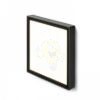 DEJAVU SQ 14 süllyesztett lámpa fekete 230V LED 6W IP65 3000K