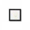 DEJAVU SQ 9 süllyesztett lámpa fekete 230V LED 3.5W IP65 3000K