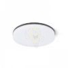 COIMBRA süllyesztett lámpa fekete 230V LED 24W 3000K