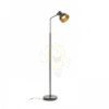 ROSITA állólámpa fekete/aranysárga  230V LED E27 11W