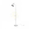 ROSITA állólámpa fehér/ezüstszürke  230V LED E27 11W