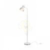 ROSITA állólámpa fehér/ezüstszürke  230V LED E27 11W