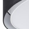 OTIS 50 mennyezeti lámpa fekete/fehér  230V LED E27 3x15W