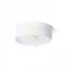 OTIS 50 mennyezeti lámpa fehér/fehér  230V LED E27 3x15W