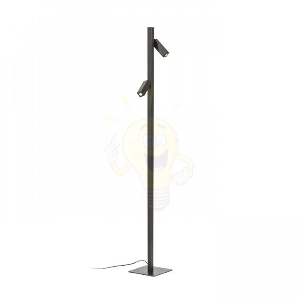 FADO állólámpa fekete  230V LED 2x3W 45°  3000K
