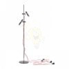 VIPER FL  fekete króm 230V LED 2x3W 60°  3000K