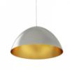 MERYLYN 48 függő lámpa  csiszolt alumínium/arany lakk 230V LED E27 15W