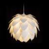 ENCOMBRE függő lámpa  fehér PVC 230V LED E27 15W