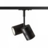 BEEBA II egyfázisú áramkörös sínre fekete  230V LED GU10 2x8W