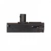 1F adapter fekete  230V 