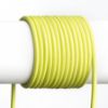 FIT 3x0,75 1fm textil kábel lime  