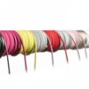 FIT 3x0,75 1fm textil kábel piros  