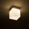 ESICA SQ mennyezeti lámpa króm 230V LED 6W IP44 3000K