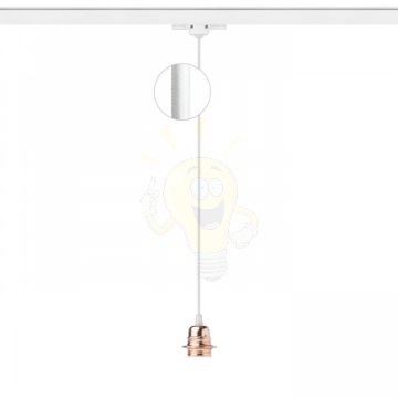 ELISA három áramkörös sínre FEHA+FEHK+RF   230V LED E27 15W