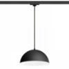 MONROE 30 háromfázisú áramkörös sínre matt fekete/fehér  230V LED E27 11W