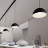 MONROE 30 háromfázisú áramkörös sínre matt fekete/fehér  230V LED E27 11W