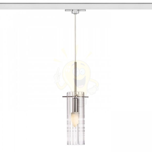 GIFT háromfázisú áramkörös sínre  tiszta üveg 230V LED E14 6W