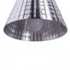 CORONA függő lámpa  krómozott üveg 230V LED E27 15W