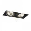 ELECTRA II  fekete  12V LED G53 2x15W