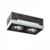ELECTRA II  fekete  12V LED G53 2x15W