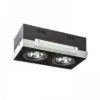 ELECTRA II  fekete  12V LED G53 2x15W