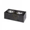 ELECTRA II  fekete  12V LED G53 2x15W
