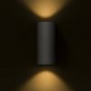 ZACK II antracitszürke 230V LED 2x3W 58° IP54 3000K