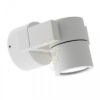 ORIT fali lámpa fehér /alumínium 230V LED 6W 80° IP44  3000K
