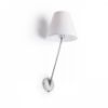 SILENCE fali lámpa fehér króm 230V LED E27 15W