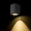 MIZZI SQ I fali lámpa antracitszürke 230V LED 12W 44° IP54 3000K